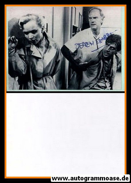 Autogramm Film (NL) | Jeroen KRABBE | 1983 "Fourth Man" (Filmszene SW)
