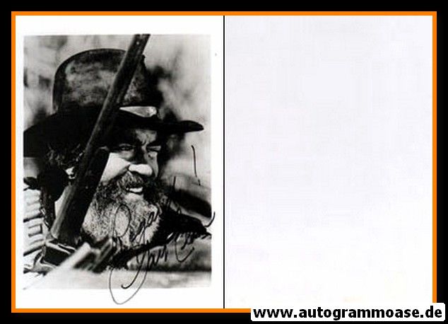 Autogramm Film (USA) | Jack ELAM | 1980er Foto (Portrait SW)