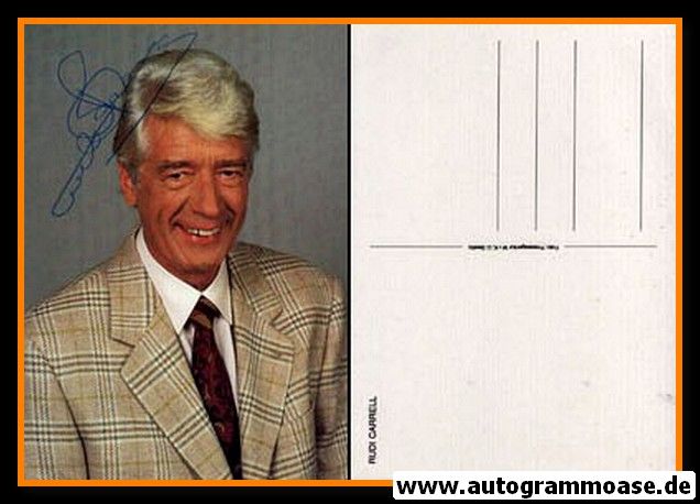 Autogramm Musik / TV | Rudi CARRELL | 1980er (Portrait Color)