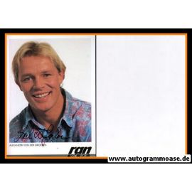 Autogramm TV | SAT1 | Alexander VON DER GROEBEN | 1990er "Ran"