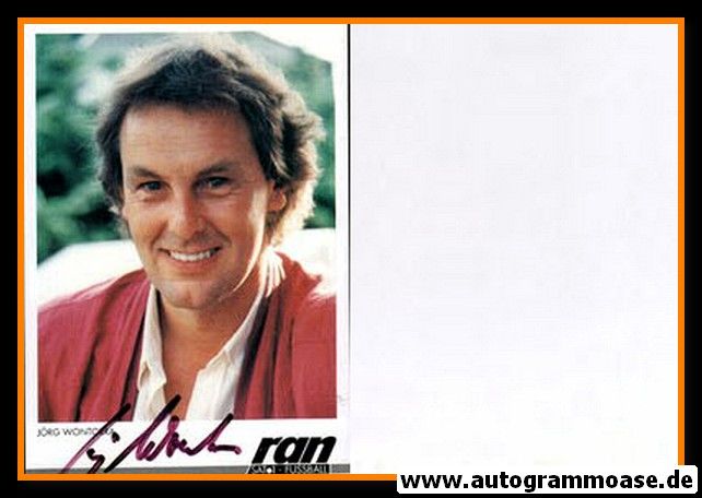 Autogramm TV | SAT1 | Jörg WONTORRA | 1990er "Ran" 2