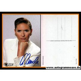 Autogramm TV | ZDF | Angelika WENDE | 1990er (Portrait Color) Roth