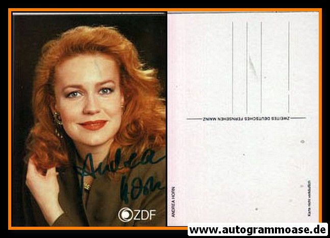 Autogramm TV | ZDF | Andrea HORN | 1990er (Portrait Color)