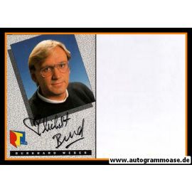 Autogramm TV | RTL | Burkhard WEBER | 1980er (Portrait Color) 2