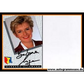 Autogramm TV | RTL | Barbara ELIGMANN | 1980er (Portrait Color)