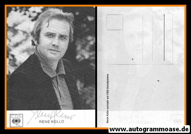 Autogramm Klassik | Rene KOLLO | 1970er (Portrait SW CBS)