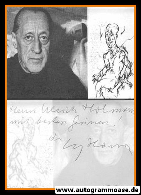 Autogramm XXX0001 | Kunst | 1970er (Portrait SW Wien)
