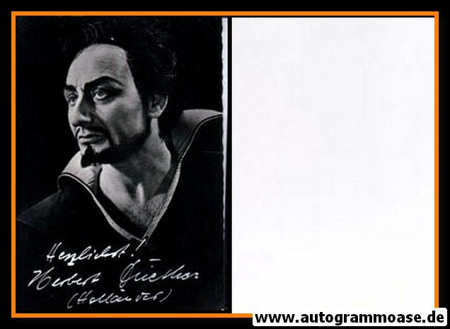 Autogramm Klassik | Herbert DIETHOR (?) | 1970er (Portrait SW) Holländer