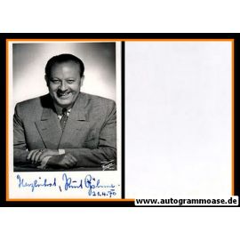 Autogramm Klassik | Kurt BÖHME | 1970er (Portrait SW)