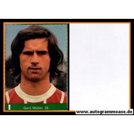 Autogramm Fussball | FC Bayern München | 1970er | Gerd MÜLLER (Portrait Color)