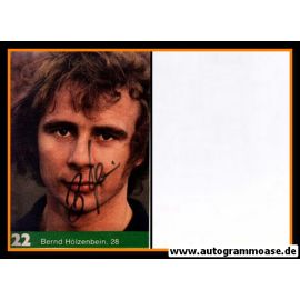 Autogramm Fussball | Eintracht Frankfurt | 1970er | Bernd HÖLZENBEIN (Portrait Color)