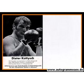Autogramm Boxen | Dieter KOTTYSCH | 1970er (Portrait SW)