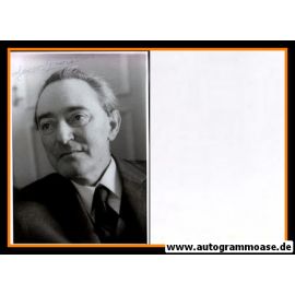 Autogramm Literatur | Georg ZIVIER | 1960er Foto (Portrait SW) + Brief