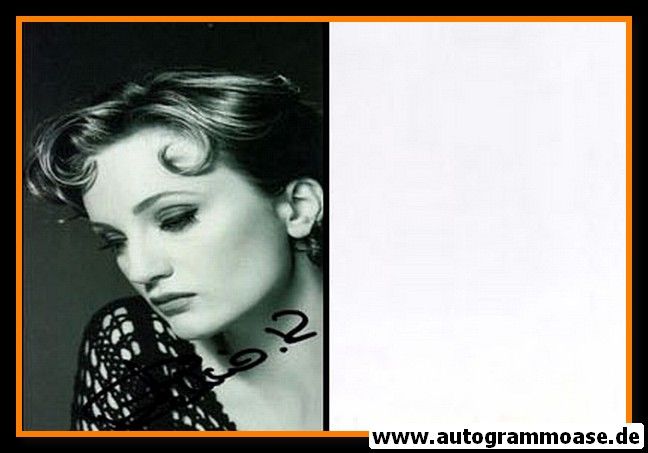 Autogramm Pop (Frankreich) | Patricia KAAS | 1990er (Portrait SW XL)