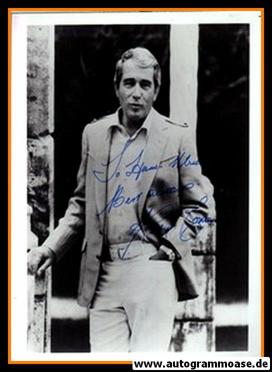 Autogramm Pop (USA) | Perry COMO | 1970er Foto (Portrait SW)