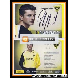 Autogramm Fussball | Alemannia Aachen | 2007 | Reiner PLASSHENRICH