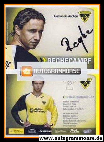 Autogramm Fussball | Alemannia Aachen | 2007 | Laurentiu REGHECAMPF