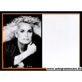 Autogramm Schlager | Daliah LAVI | 1980er (Portrait SW)