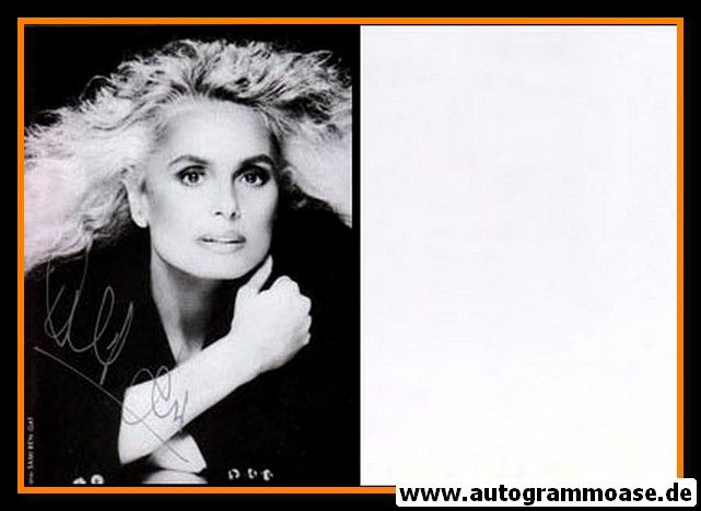 Autogramm Schlager | Daliah LAVI | 1980er (Portrait SW)