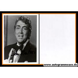 Autogramm Film (USA) | Dean MARTIN | 1970er Foto (Portrait SW) 2