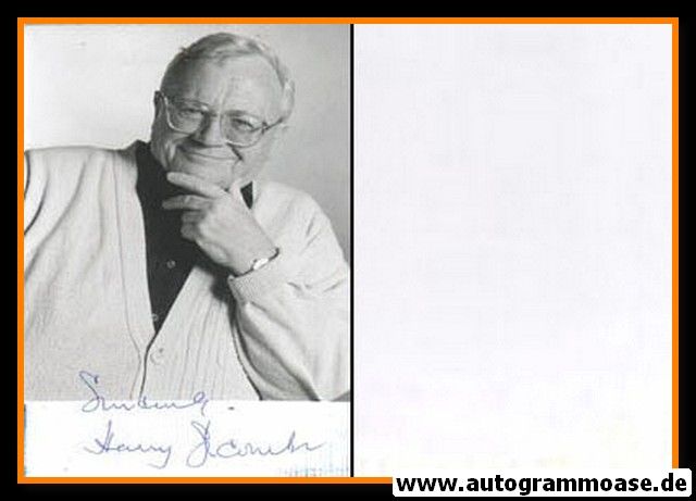 Autogramm Film (UK) | Harry SECOMBE | 1980er Foto (Portrait SW)