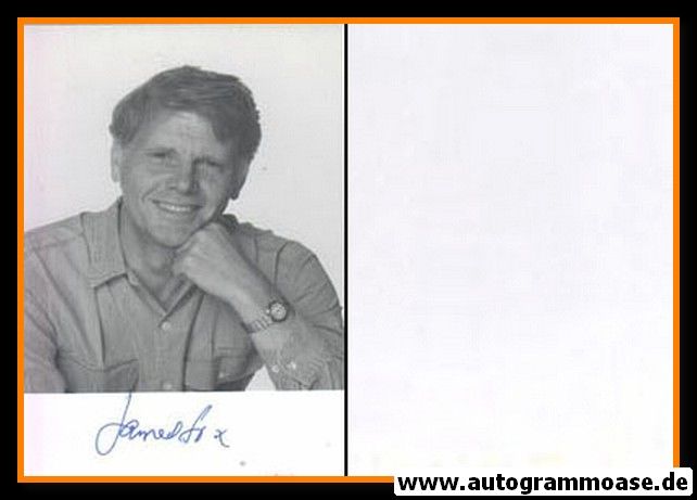 Autogramm Film (UK) | James FOX | 1990er Foto (Portrait SW)