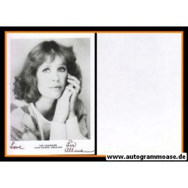 Autogramm Film (Norwegen) | Liv ULLMANN | 1970er Foto (Portrait SW) Unicef