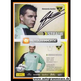 Autogramm Fussball | Alemannia Aachen | 2007 | Stephan STRAUB