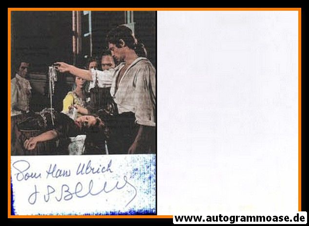 Autograph Film (Frankreich) | Jean-Paul BELMONDO (1)