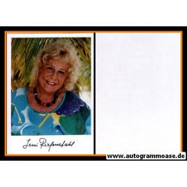 Autogramm Film | Leni RIEFENSTAHL | 1960er (Portrait Color)