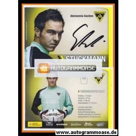 Autogramm Fussball | Alemannia Aachen | 2007 | Thorsten STUCKMANN