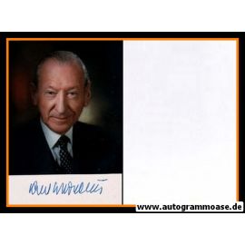 Autogramm Politik | Österreich | Kurt WALDHEIM | Präsident 1986-1992 | 1990er Foto (Portrait Color)