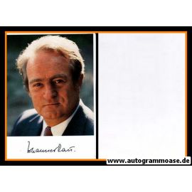 Autogramm Politik | SPD | Johannes RAU | 1990er (Portrait Color)