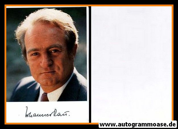 Autogramm Politik | SPD | Johannes RAU | 1990er (Portrait Color)