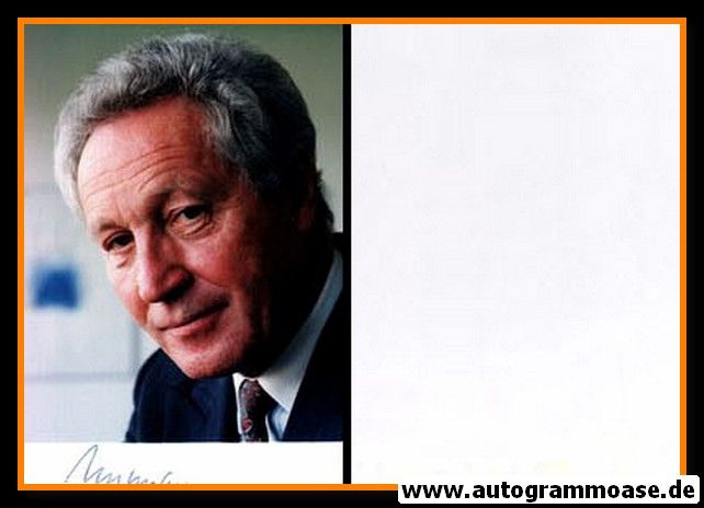 Autogramm Wirtschaft | Klaus MURMANN | 1990er Foto (Portrait Color) BDA-Präsident