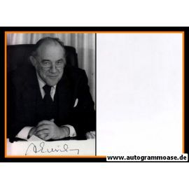 Autogramm Theater | August EVERDING | 1990er (Portrait SW) 1