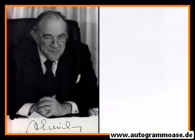Autogramm Theater | August EVERDING | 1990er (Portrait SW) 1