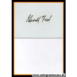 Autograph Politik | USA | Gerald FORD | Präsident 1974-1977