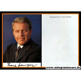 Autogramm Politik | Österreich (SPÖ) | Franz VRANITZKY | Bundeskanzler 1986-1997 | 1990er (Portrait Color) 2
