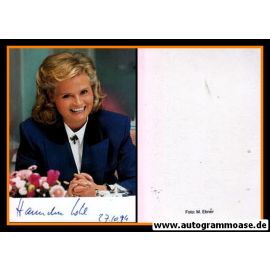 Autogramm Politik | CDU | Hannelore KOHL | 1980er (Portrait Color) 