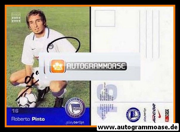 Autogramm Fussball | Hertha BSC Berlin | 2003 | Roberto PINTO