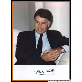 Autogramm Politik | Spanien | Felipe GONZALEZ | Präsident 1982-1996 | 1990er Foto Druck (Portrait Color)