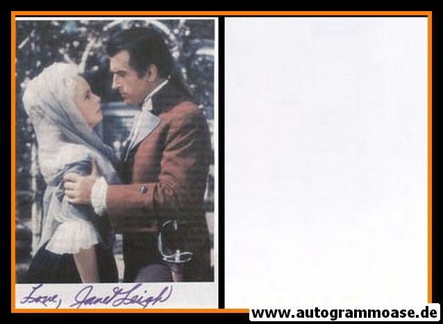 Autograph Film (USA) | Janet LEIGH (Scaramanche)