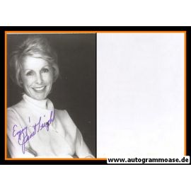 Autogramm Film (USA) | Janet LEIGH | 1990er Foto (Portrait SW) 2