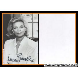Autogramm Film (USA) | Lauren BACALL | 1980er (Portrait SW)