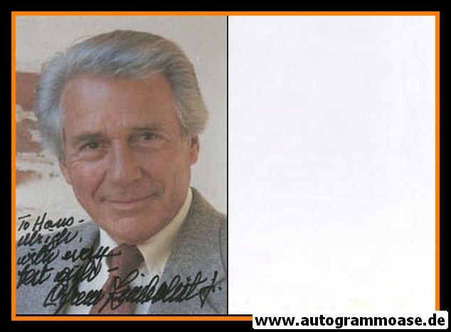 Autogramm Film (USA) | Efrem ZIMBALIST Jr. | 1990er Foto (Portrait Color)