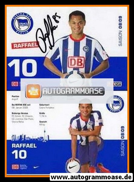 Autogramm Fussball | Hertha BSC Berlin | 2008 | RAFFAEL