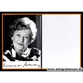 Autogramm Schauspieler | Susanne VON ALMASSY | 1980er Foto (Portrait SW)