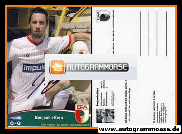Autogramm Fussball | FC Augsburg | 2008 | Benjamin KERN