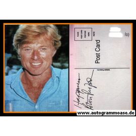 Autogramm Film (USA) | Robert REDFORD | 1980er Druck (Portrait Color)